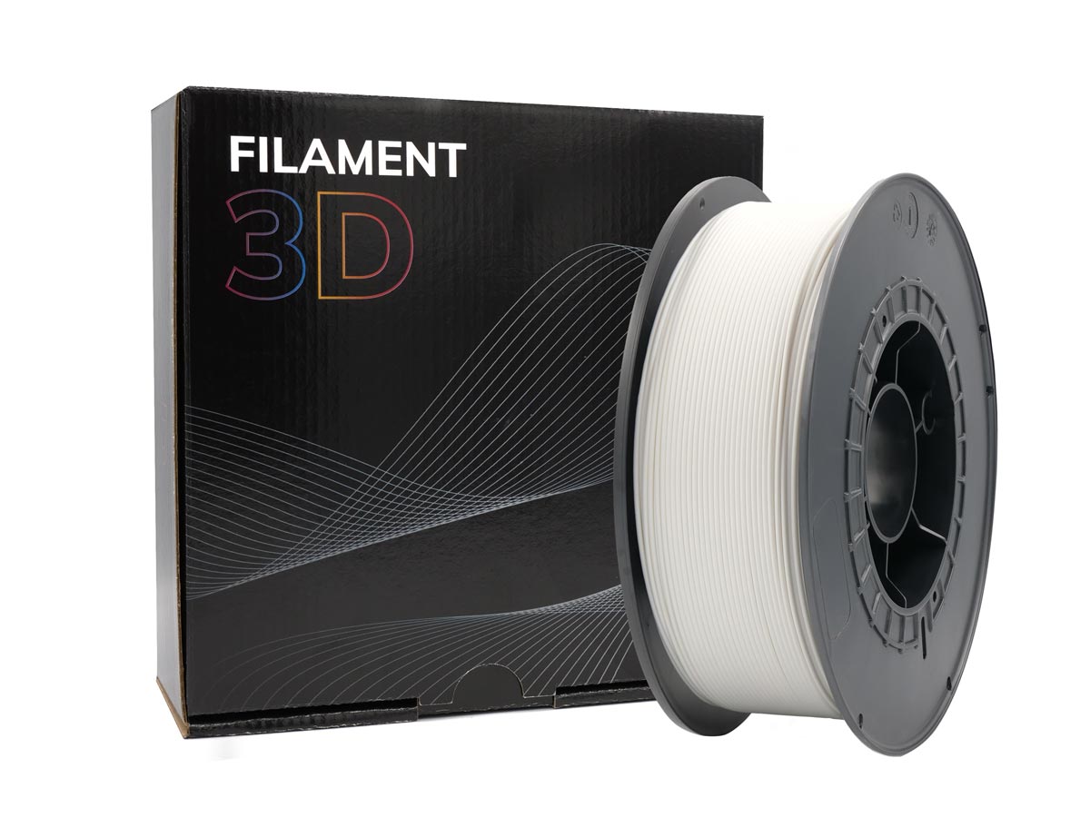 FILAMENTO 3D ***BLANCO*** PLA GOLD 1.75MM DE 1 KG