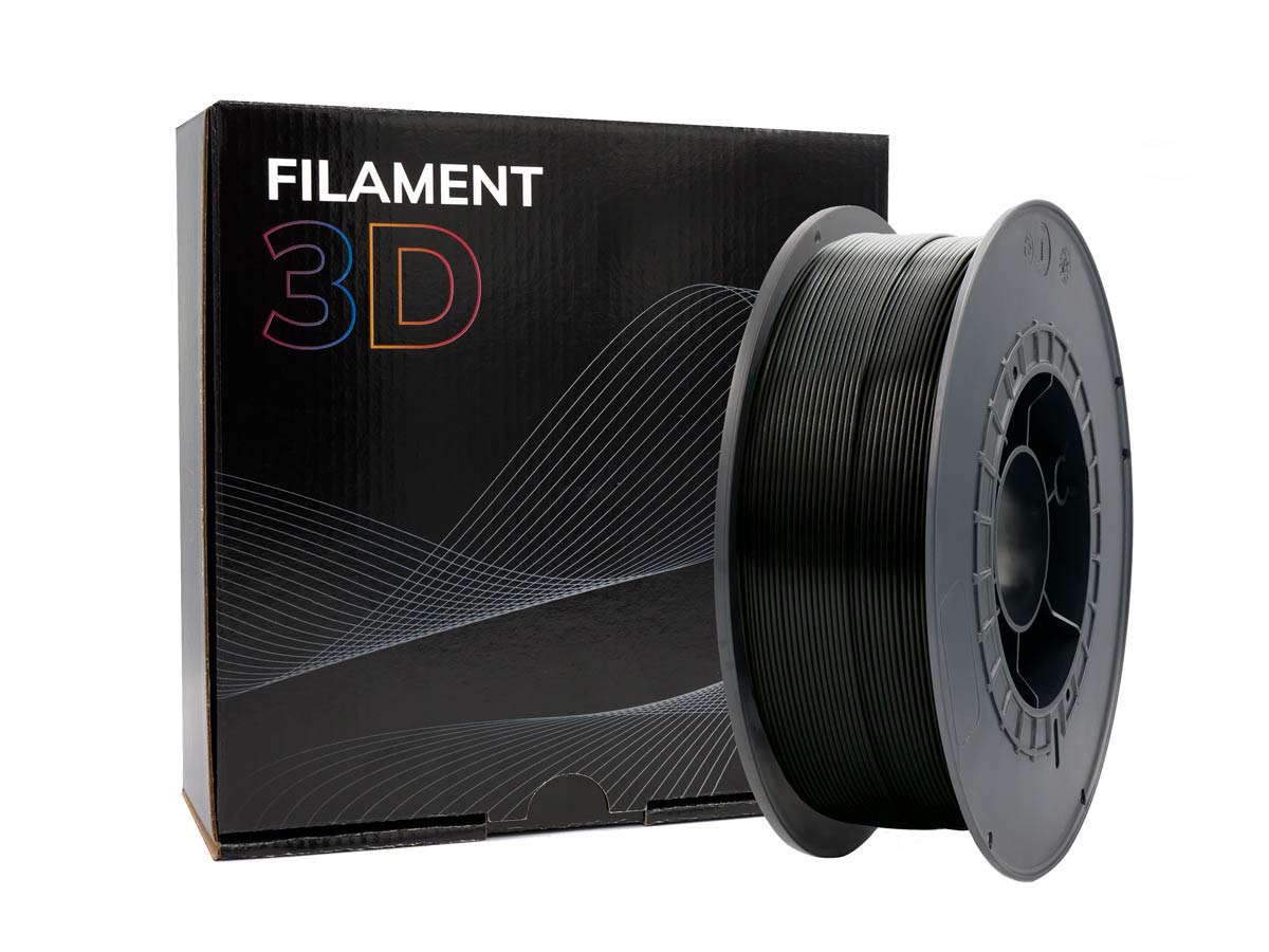 FILAMENTO 3D ***NEGRO*** ABS GOLD 1.75MM DE 1 KG