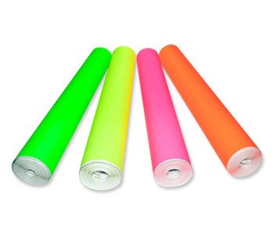 FORRO ADH. POLIPROPILENO DE COLOR MAGENTA FLUOR SADIPAL 0.50X3M 12251