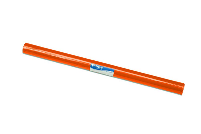 FORRO ADH. POLIPROPILENO DE COLOR NARANJA SADIPAL 0.50X3M 12243