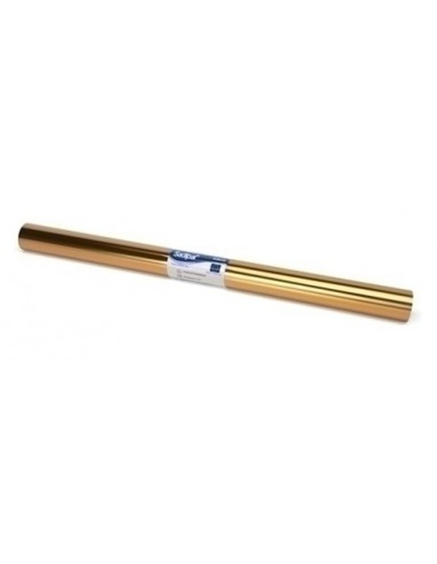 FORRO ADH. POLIPROPILENO DE COLOR ORO 0.50X3M REF. 12239