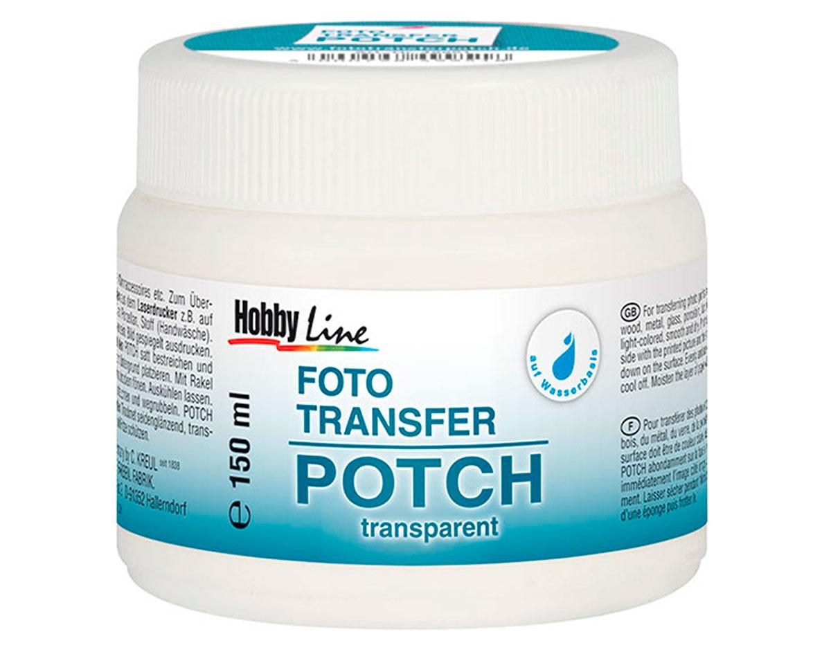 GEL ADHESIVO FOTO TRANSFER POTCH PARA TRANFERENCIA SOBRE TEXTIL, METAL, MADERA ECT. BOTE DE 125ML REF: K49951