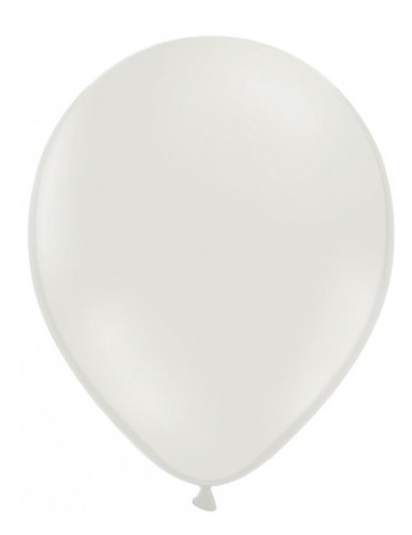 GLOBOS  LATEX TAMAÑO NORMAL UNICOLOR ***BLANCO*** BOLSA DE 100 UNIDADES