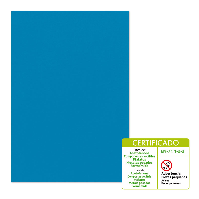 GOMA EVA 60X40MM AZUL CLARO APLI REF. 12764