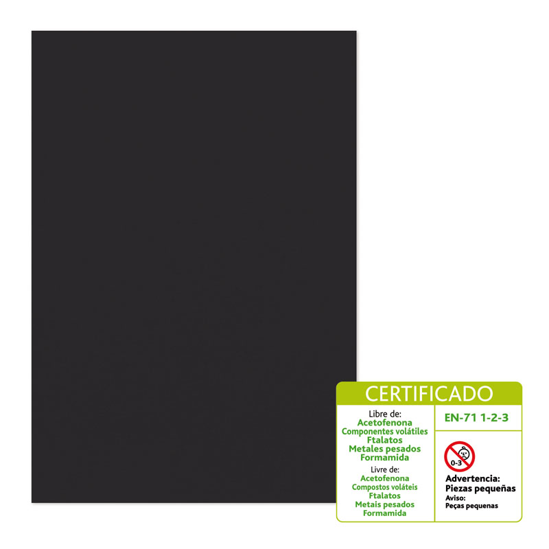 GOMA EVA 60X40MM NEGRO APLI REF. 12768