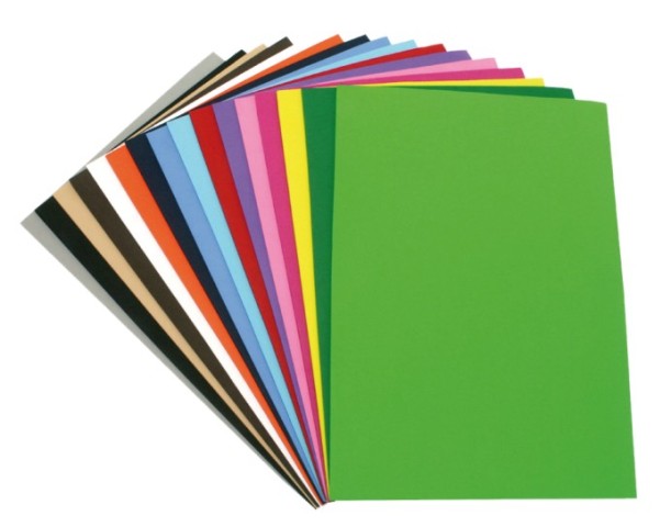 GOMA EVA EN LAMINA DE 40X60 BOLSA DE 10 LAMINAS COLORES SURTIDOS REF. 655-00