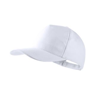 GORRA ADULTO 100% ALGODON BAYON *** BLANCO *** REF: MK - 4901