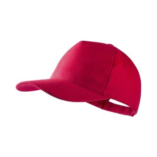 GORRA ADULTO 100% ALGODON BAYON *** ROJO *** REF: MK - 4901