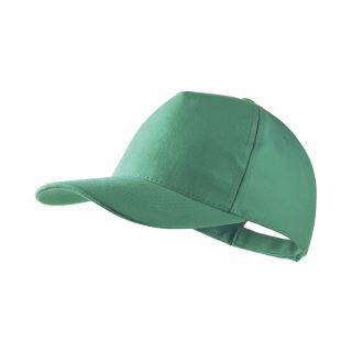 GORRA ADULTO 100% ALGODON BAYON *** VERDE *** REF: MK - 4901