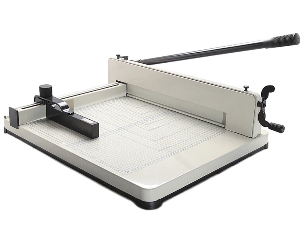 GUILLOTINA CIZALLA MANUAL PROFESIONAL LARGO CORTE 430MM A3 CAPACIDAD 150 HOJAS