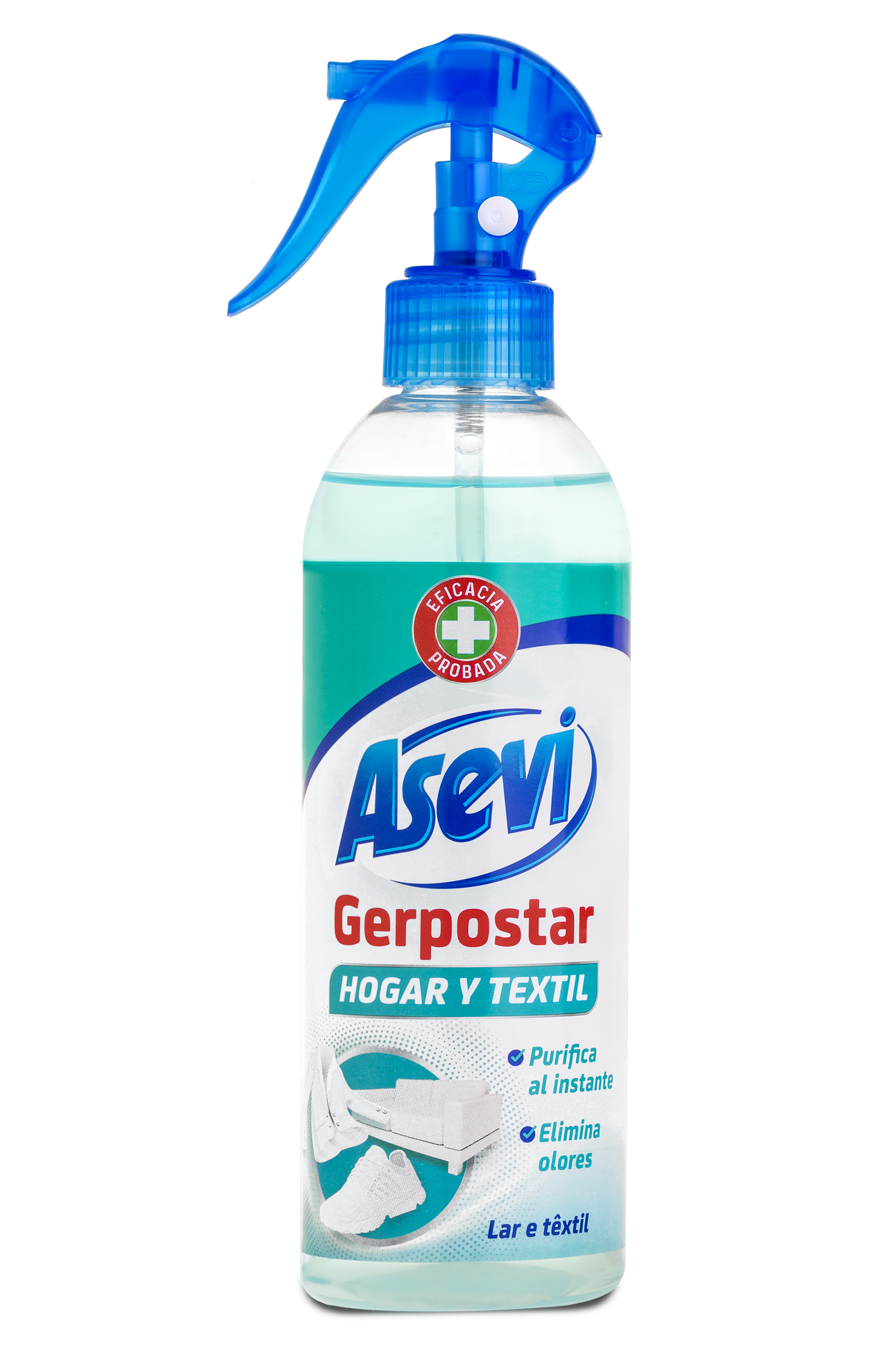 HIGIENIZANTE TEXTIL Y HOGAR ASEVI 400ML CONTRA VIRUS Y CORNAVIRUS REF: 20600