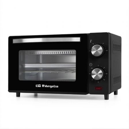 Horno de Sobremesa Orbegozo HO 980/ 650W/ Capacidad 10L/ Negro