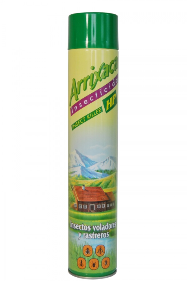 INSECTICIDA HP ARRIXACA HOGAR Y PLANTAS PARA TODO TIPO DE INSECTOS 750ML REF: 50221