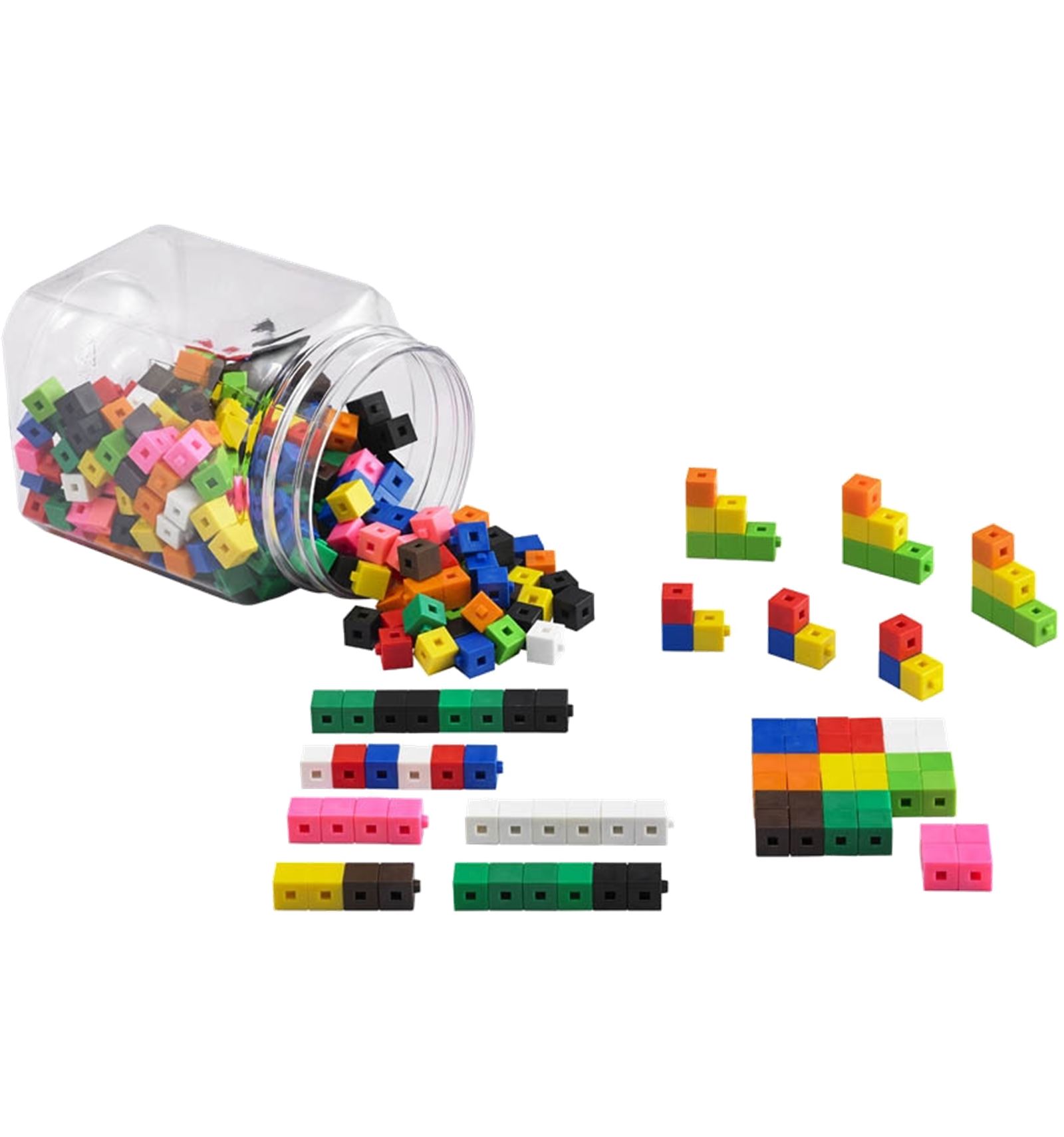 INTERLOCKING CUBES *** BOTE 100 CUBOS***