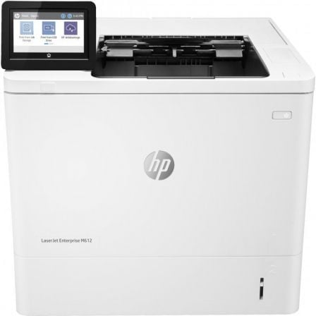 Impresora Láser Monocromo HP Laserjet Enterprise M612DN Dúplex/ Blanca