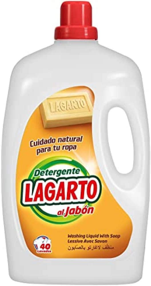 JABON MAQUINA LAGARTO NATURAL 2960ML 40 LABADOS