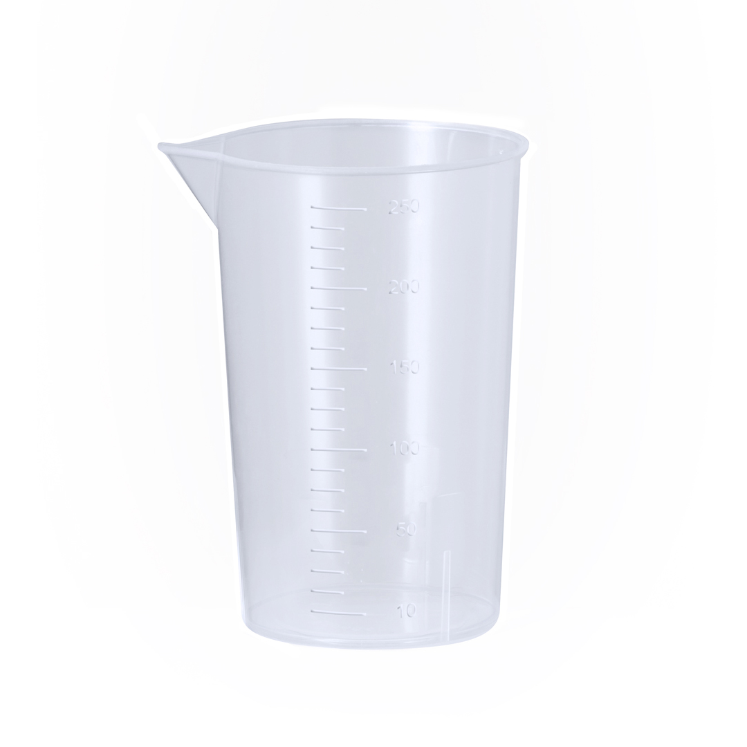 JARRA VASO MEDIDOR DE 250ML RESISTENTE