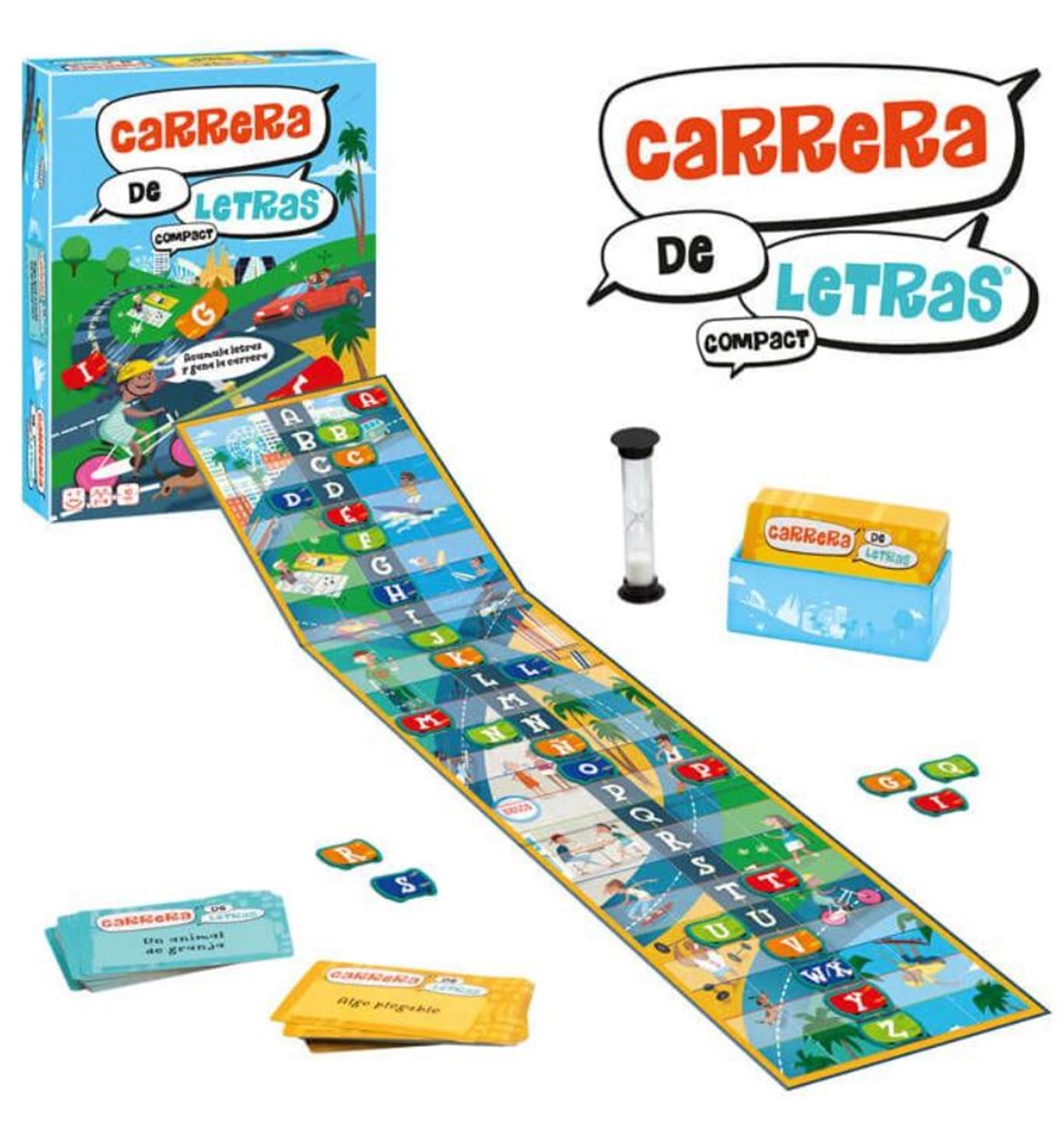 JUEGO "CARRERA DE LETRAS"
