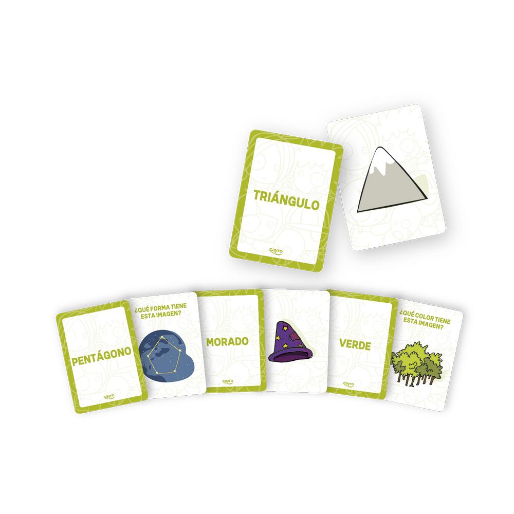 JUEGO CARTAS FORMAS Y COLORES CAYRO