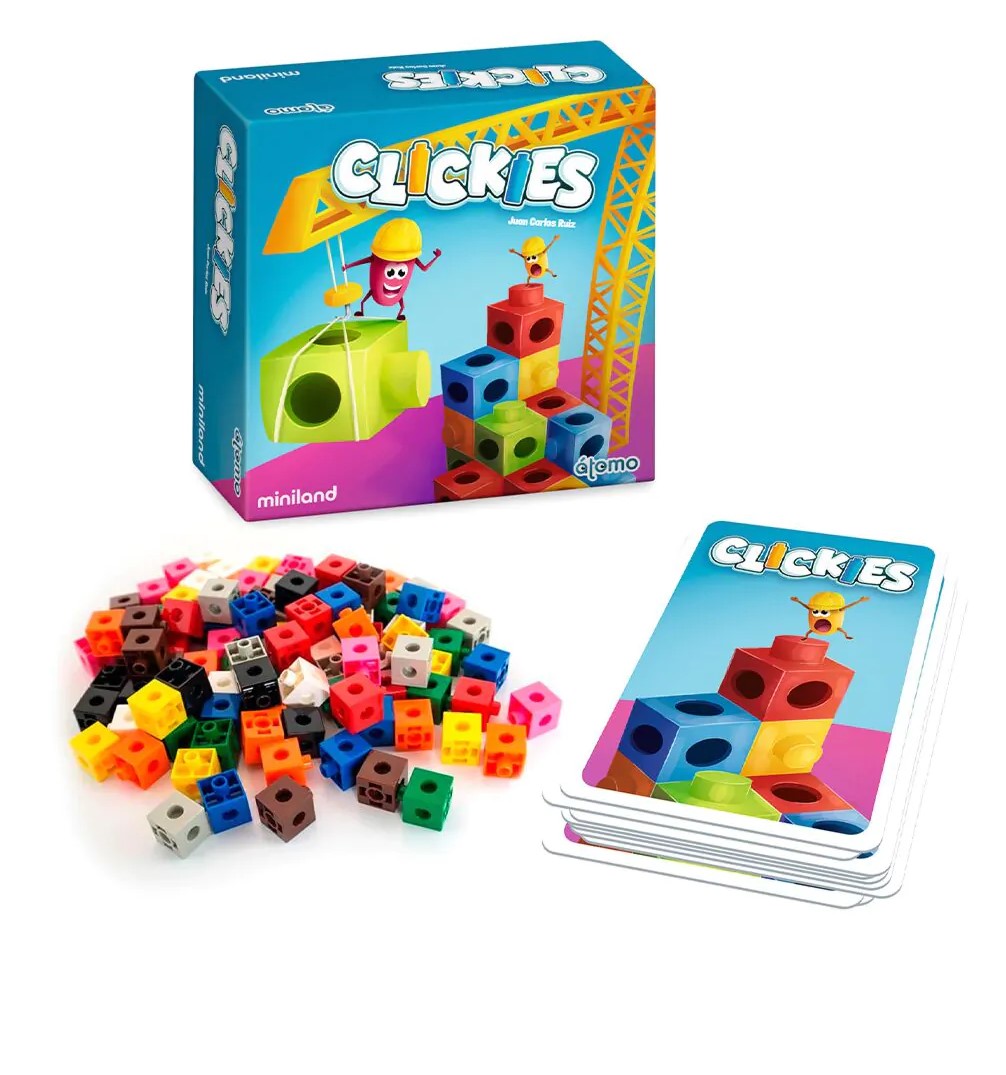 JUEGO DE MESA CONSTRUCCION CLICKIES MINILAND