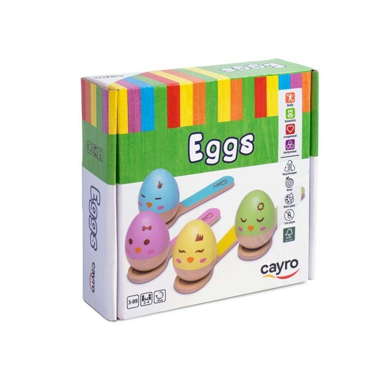 JUEGO EQUILIBRIO HUEGOS EGGS CAYRO