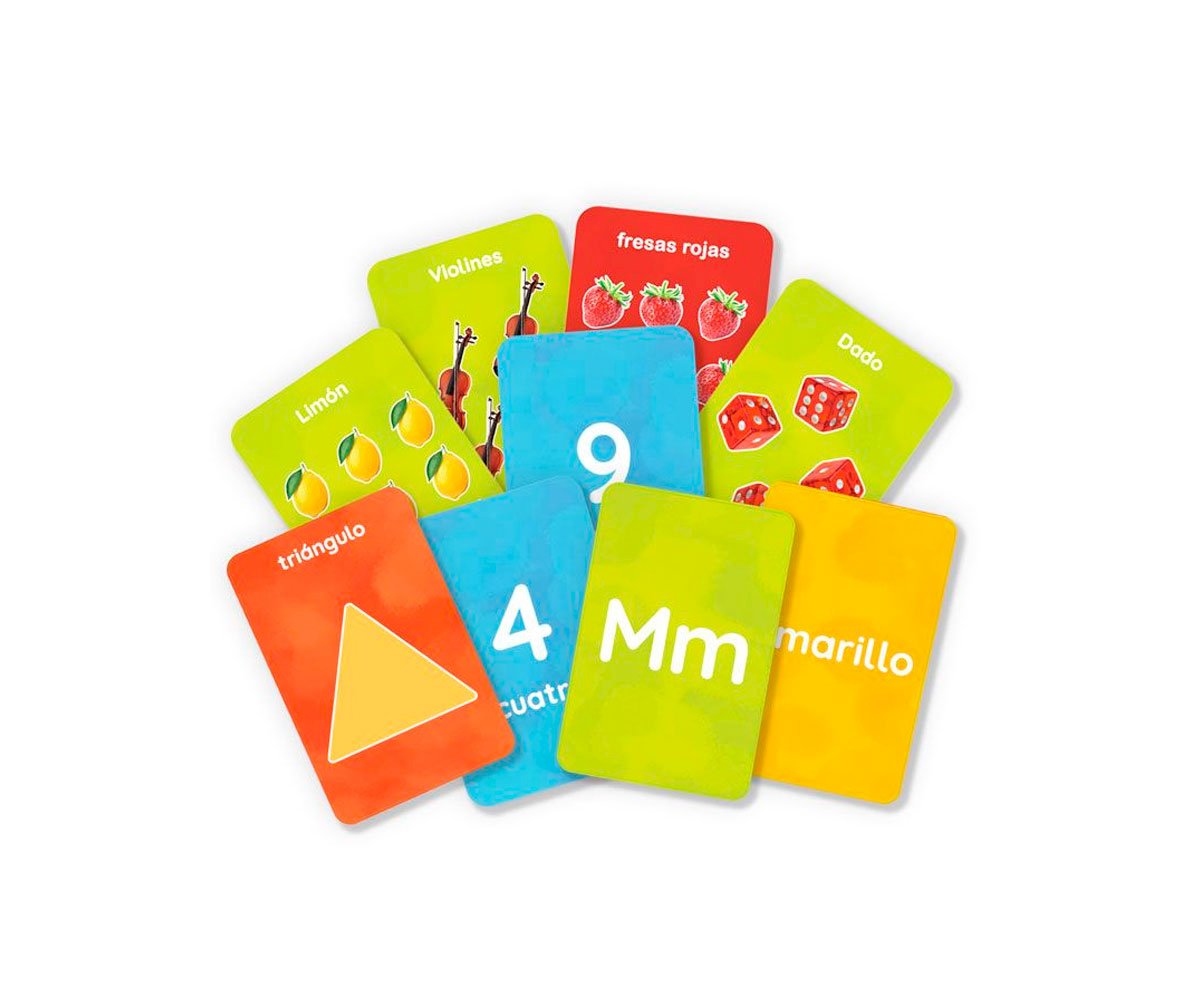 JUEGO LETRAS, NUMEROS, FORMAS Y COLORES LUDILO
