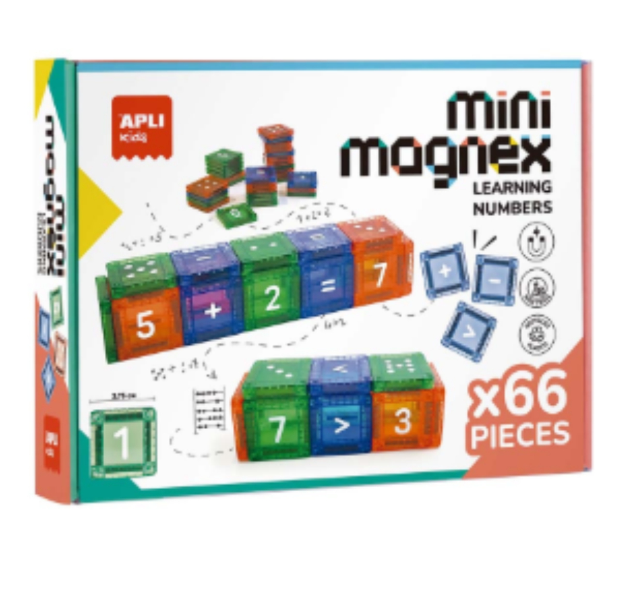 JUEGO MAGNETICO DE NUMEROS MINI MAGNEX APLI