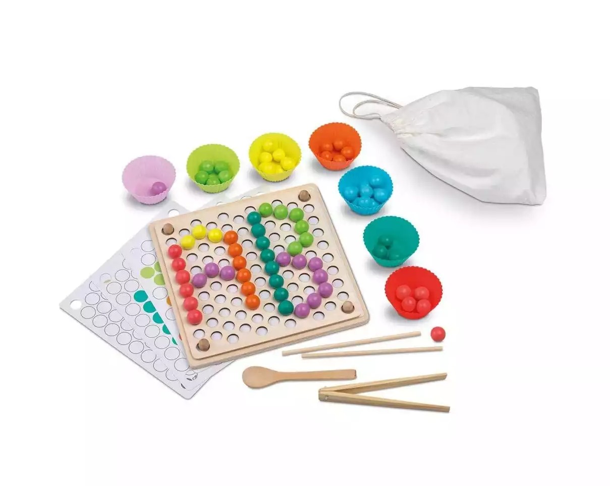 JUEGO MANIPULATIVO BEADS & CLIP