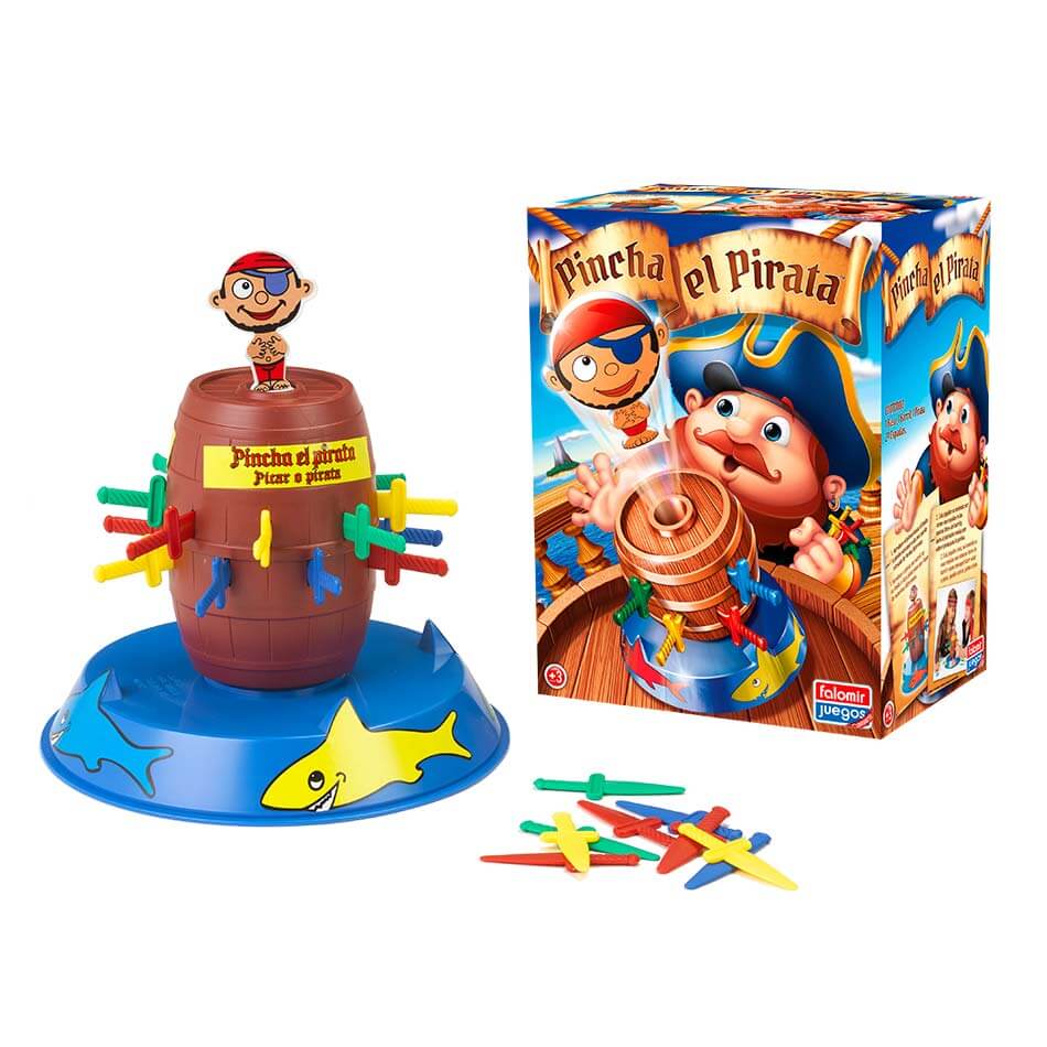JUEGO PINCHA EL PIRATA FALOMIR
