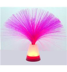 LAMPARA  DE FIBRA OPTICA BRILLANTE DE 33X8CM