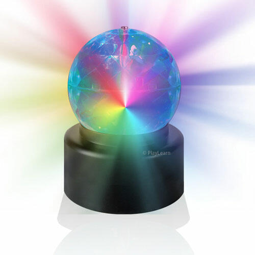 LAMPARA CALEIDOSCOPIO MULTICOLOR FUNCIONA CON 3 PILAS AA
