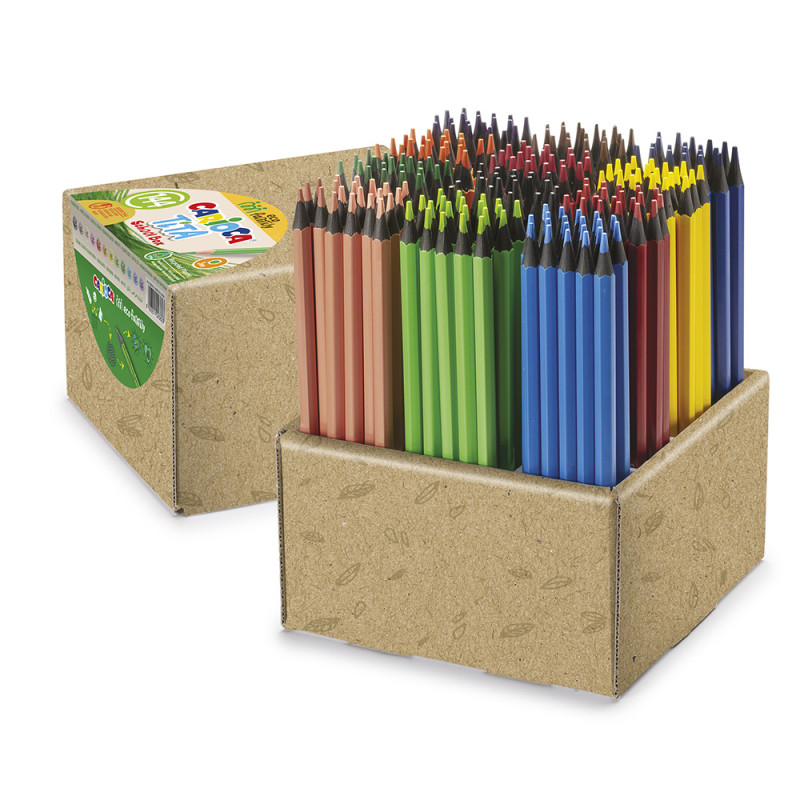 LAPICES DE COLORES CARIOCA SCHOOLBOX 144 COLORES HEXAGONALES REF: 43460/C