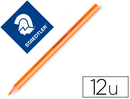 LAPIZ FLUORESCENTE STAEDTLER TRIANGULAR NARANJA REF. 128 64-4