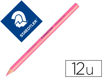 LAPIZ FLUORESCENTE STAEDTLER TRIANGULAR ROSA REF. 128 64-23