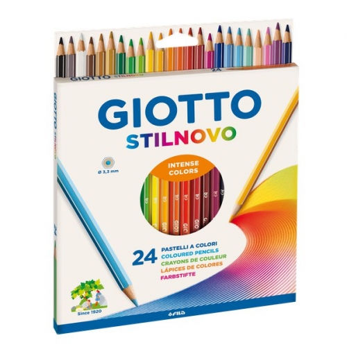 LAPIZ GIOTTO ACUARELABLE ESTUCHE 24 COLORES REF.255800