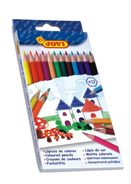 LAPIZ MILAN/JOVI COLORES CAJA 24 COLORES REF.80024