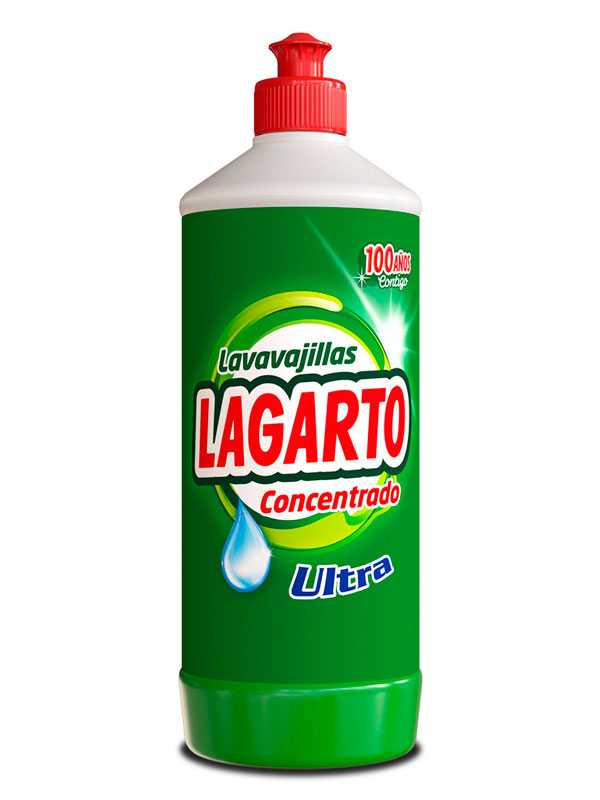 LAVAVAJILLAS CONCENTRADO LAGARTO ULTRA DE 0.750ML REF: 405075