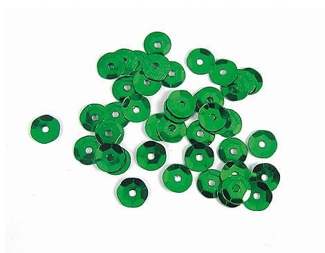 LENTEJUELAS METALIZADAS ***UNICOLOR COLOR VERDE*** BOLSA DE 375 UNIDADES REF: 14702