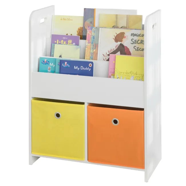 LIBRERIA INFANTIL BLANCA 76X58X27CM