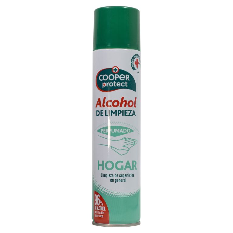 LIMPIEZA DE ALCOHOL EN AEROSOL DE SUPERFICIES COOPER PROTECT DE 405ml