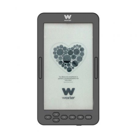 Libro Electrónico Ebook Woxter Scriba 195 S/ 4.7"/ Tinta Electrónica/ Negro