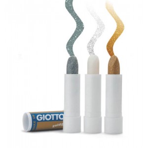 MAQUILLAJE PURPURINA GIOTTO EN BARRA COLOR PLATA REF: 470402
