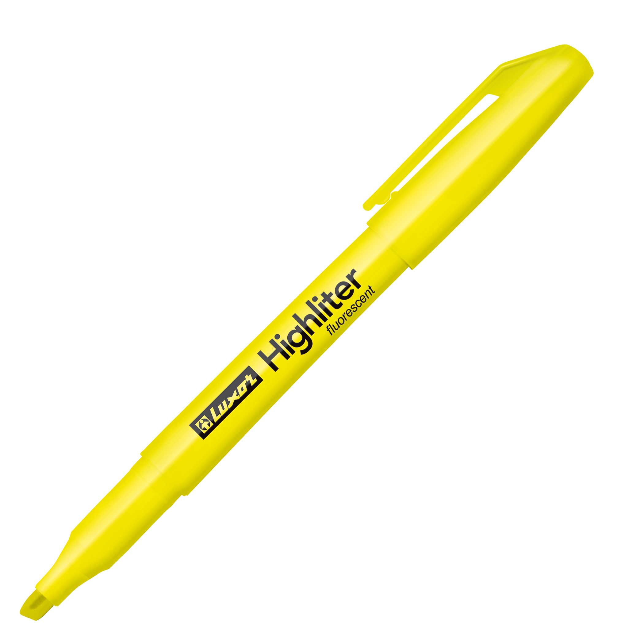 MARCADOR ***BOLIGRAFO*** FLUORESCENTE AMARILLO LUXOR REF: 4141
