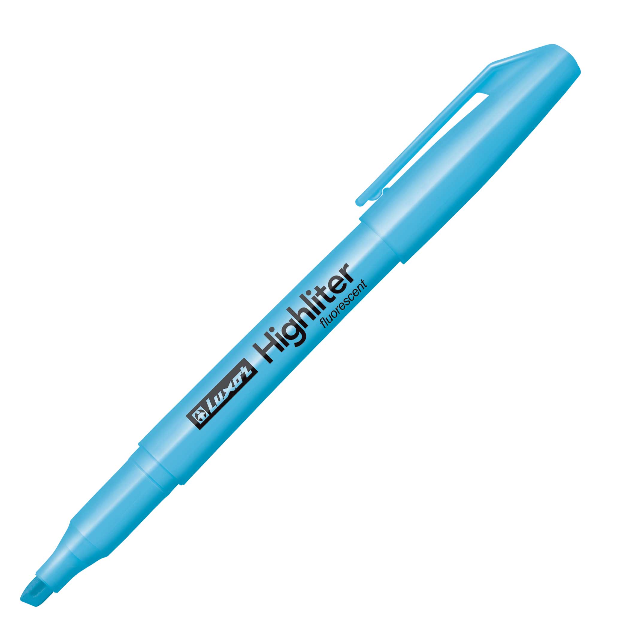 MARCADOR ***BOLIGRAFO*** FLUORESCENTE AZUL LUXOR REF: 4145