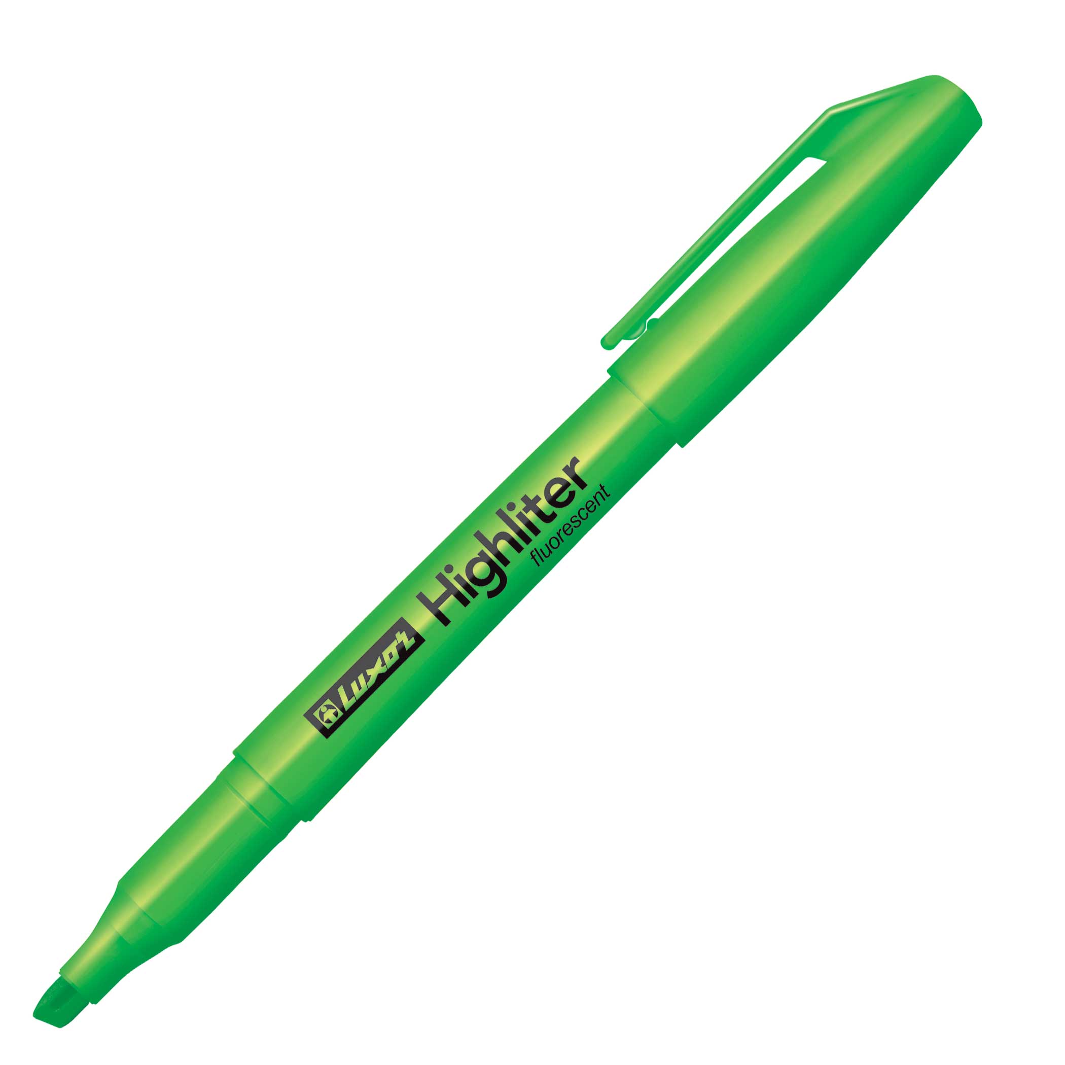 MARCADOR ***BOLIGRAFO*** FLUORESCENTE VERDE LUXOR REF: 4142