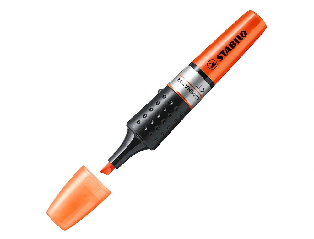 MARCADOR STABILO FLUOR. LUMINATOR NARANJA 71/54