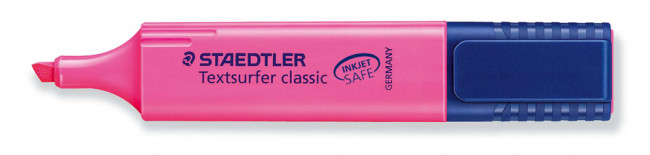 MARCADOR STAEDTLER TEXTSURFER ROSA