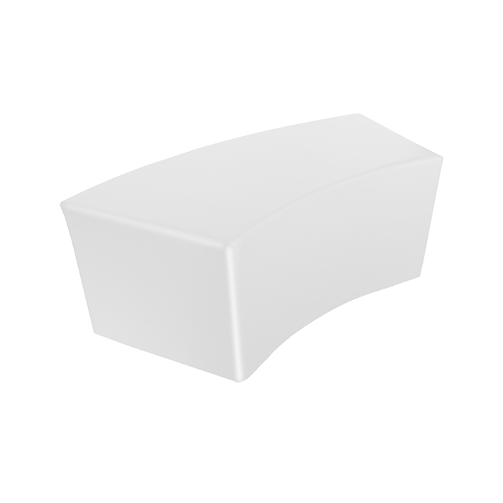 MÓDULO CURVO GRANDE BLANCO 107X55X28 CM REF 357D