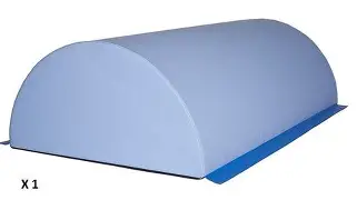 MEDIO CILINDOR DE GIMNASIA 150X80X42 CM REF 049C