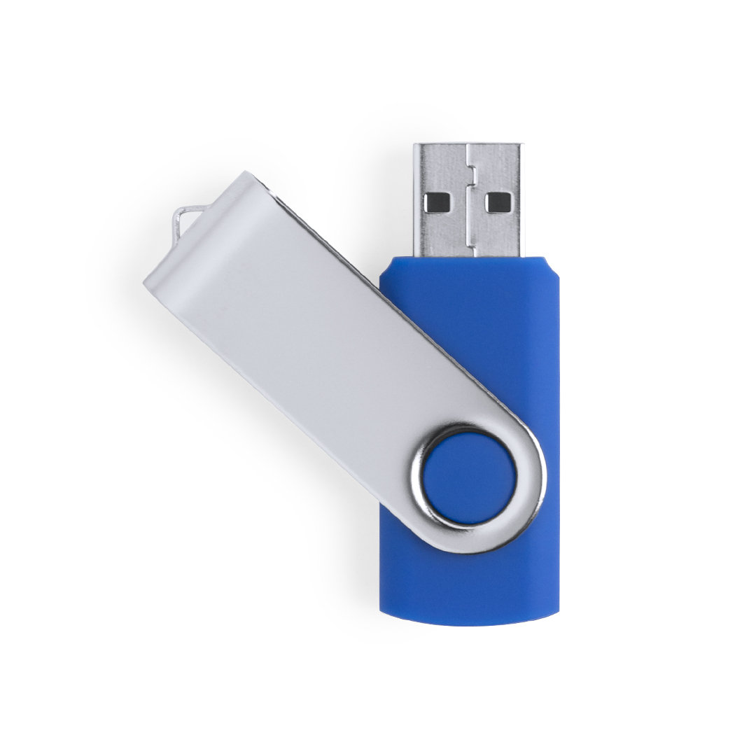 MEMORIA USB 32GB ***AZUL*** CON CAJA REF: 6052